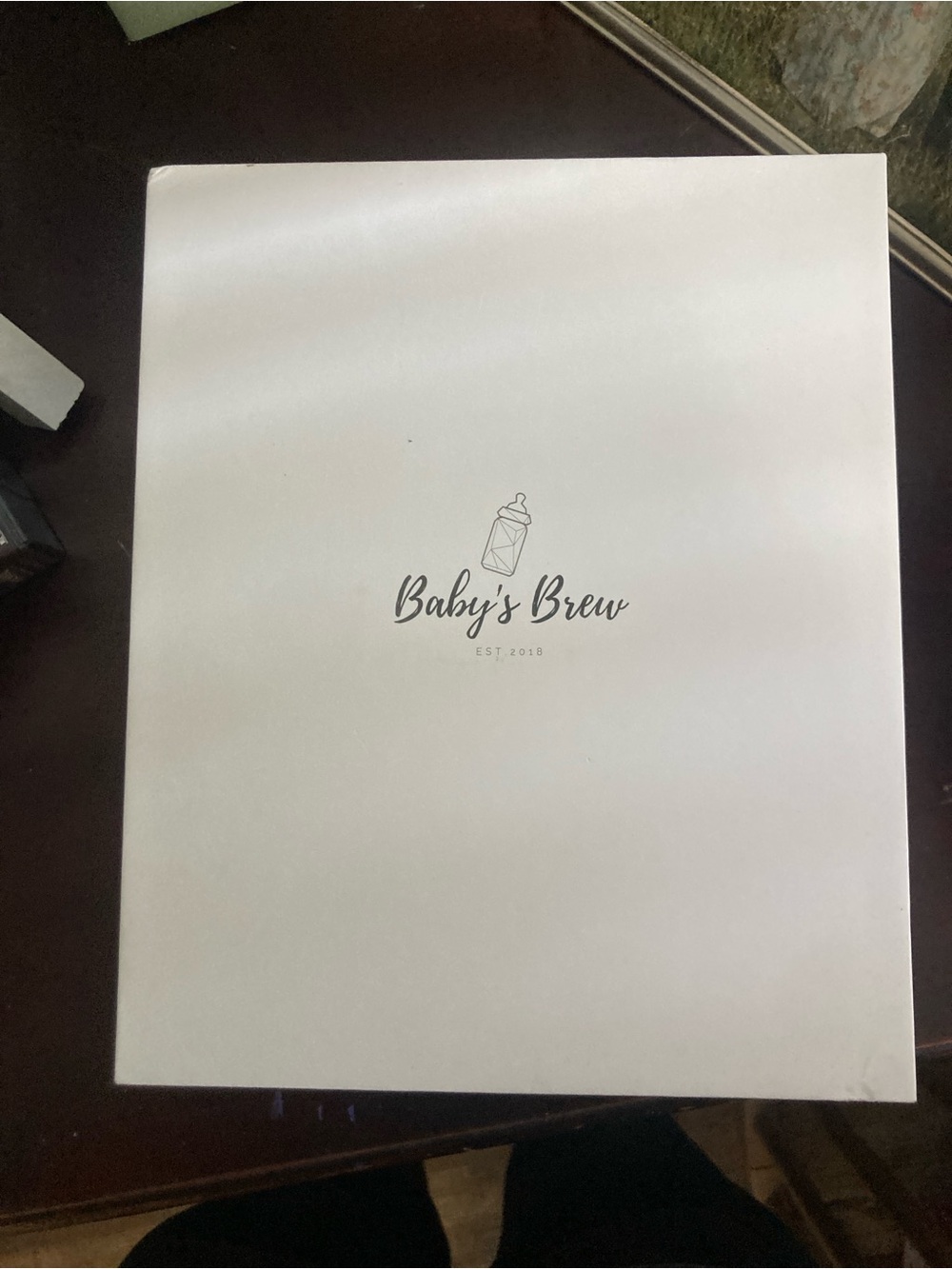 White Keepsake Box